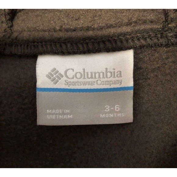 Columbia Size 3-6 M Brown Snowsuit Bunting - Picture 4 of 6